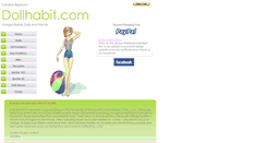 Desktop Screenshot of dollhabit.com