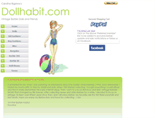 Tablet Screenshot of dollhabit.com